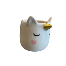 Load image into Gallery viewer, Small Cute Unicorn Pot