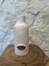Load image into Gallery viewer, Tall Red Lip Planter