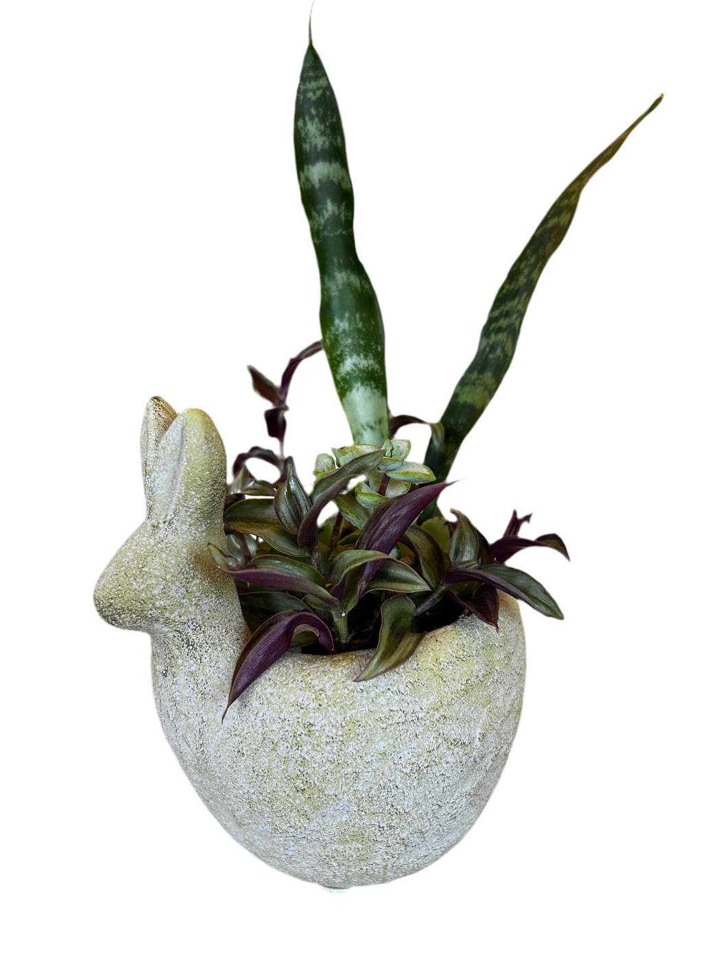 Mossy Rabbit Planter