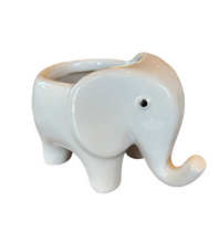 Load image into Gallery viewer, White Elephant Planter