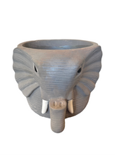 Load image into Gallery viewer, Grey Elephant Planter