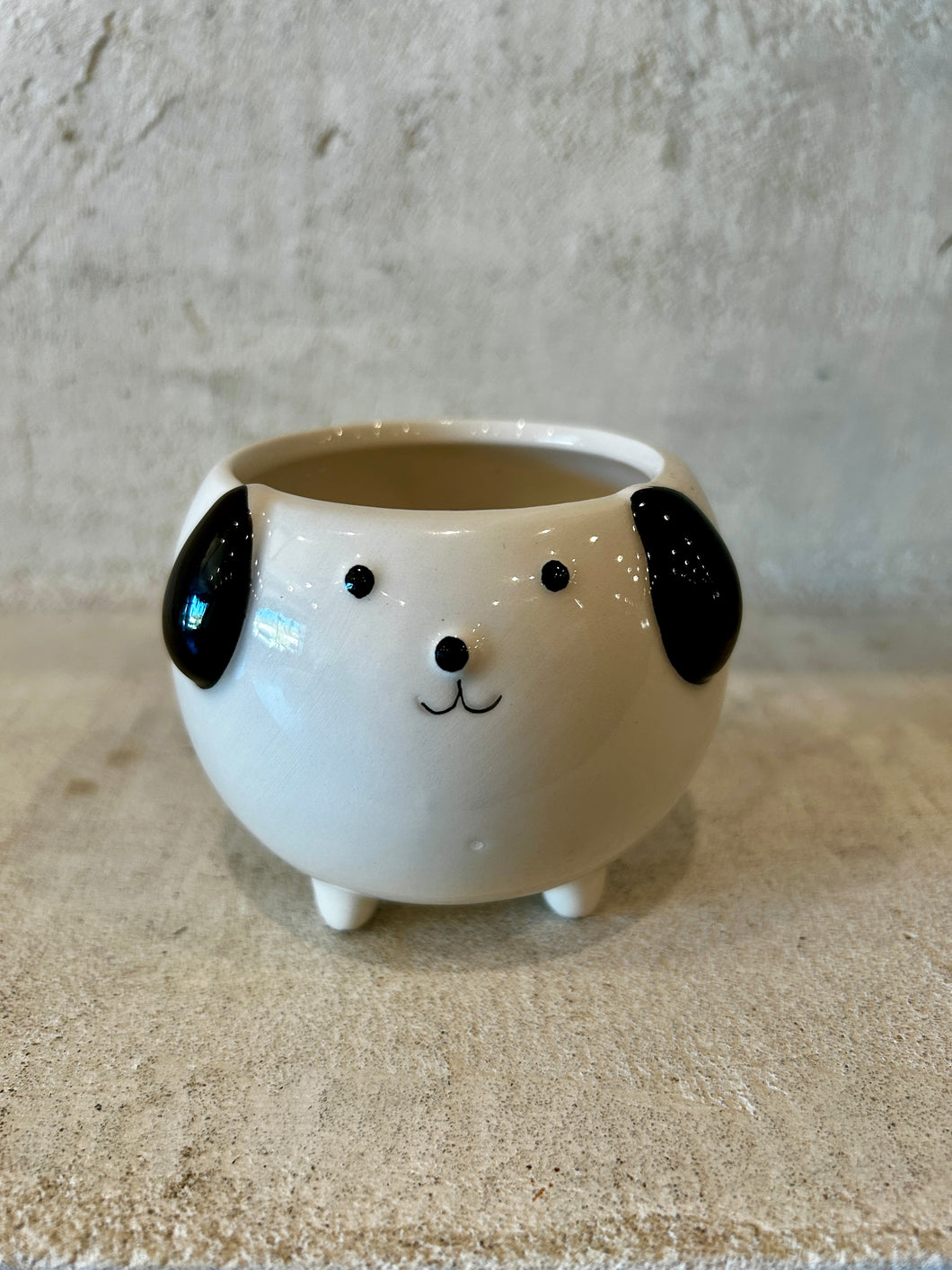 Petite Chien (dog) planter