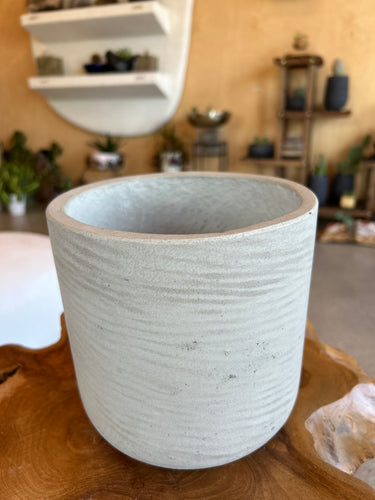 Large Concrete Grey Planter