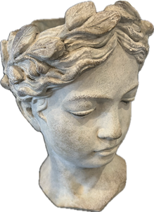 Queentus Rapunzel Roman Head Planter Large